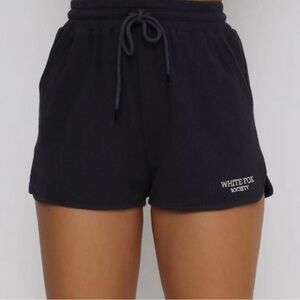 White fox boutique lounging shorts